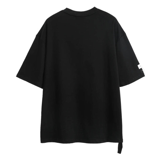 MWM Unisex κοντομάνικη μπλούζα Faces Print Oversize T-Shirt